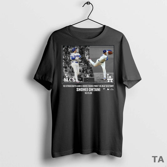 Top Los Angeles Dodgers Shohei Ohtani 2025 Postseason Moment 10 Strikeouts And 3 Hr First