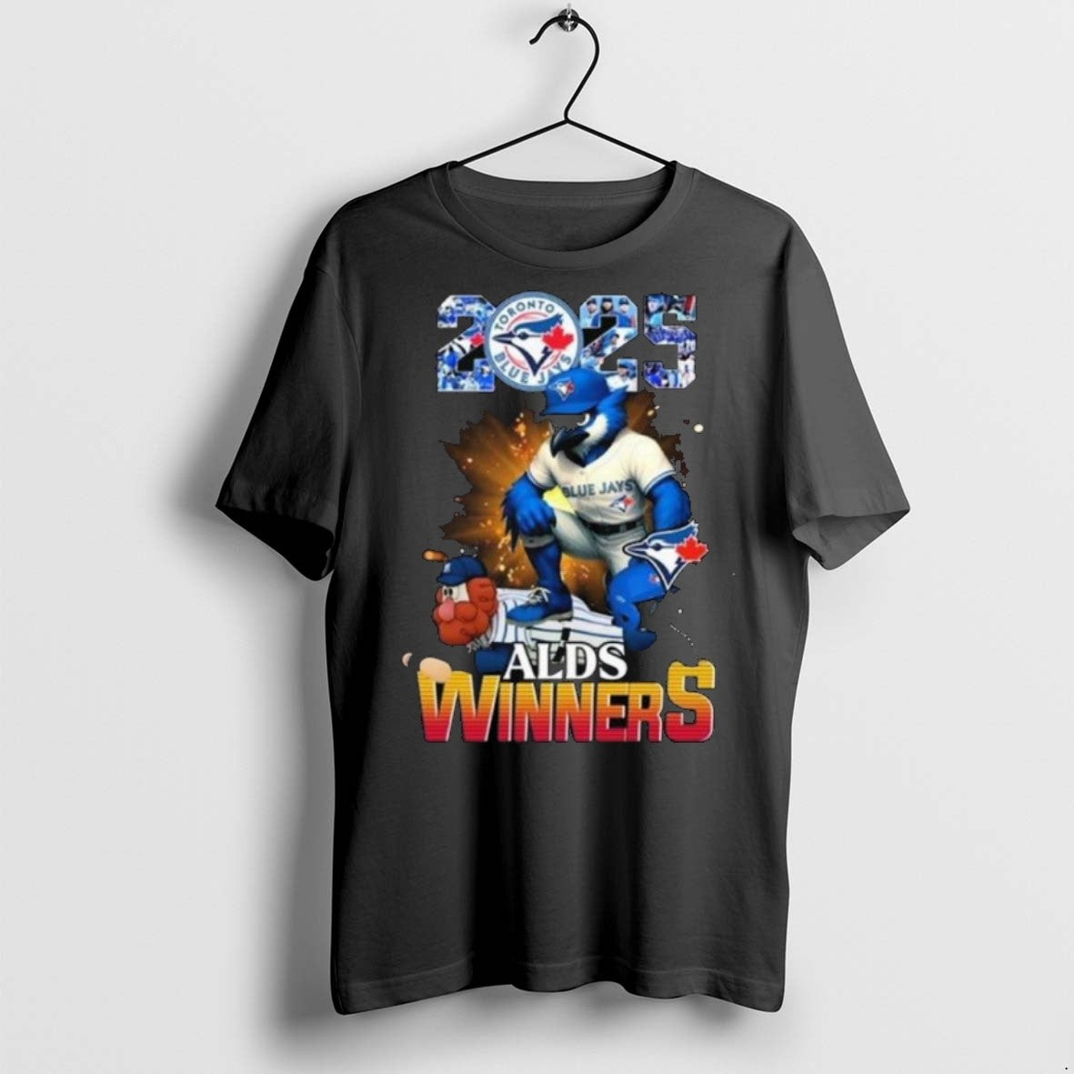 Premium Toronto Blue Jays Mascot 2025 Alds Winners Vintage Long Sleve T Shirts