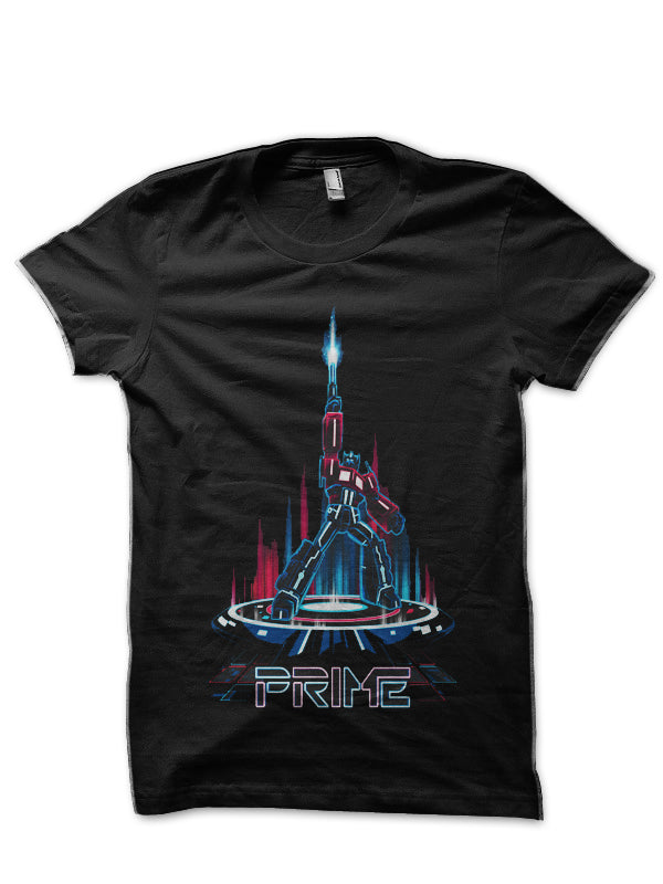 Transformers Prime Black T-Shirt