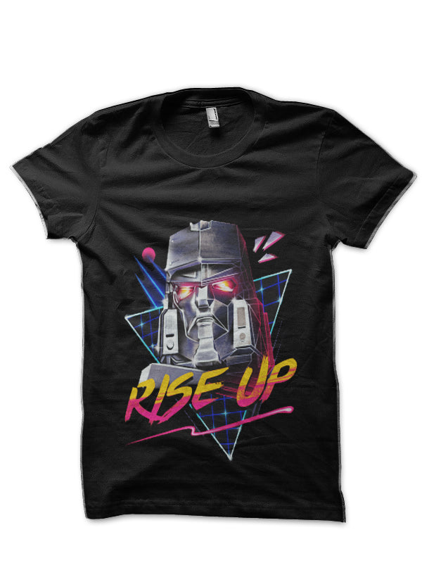 Transformers Rise Up Black T-Shirt