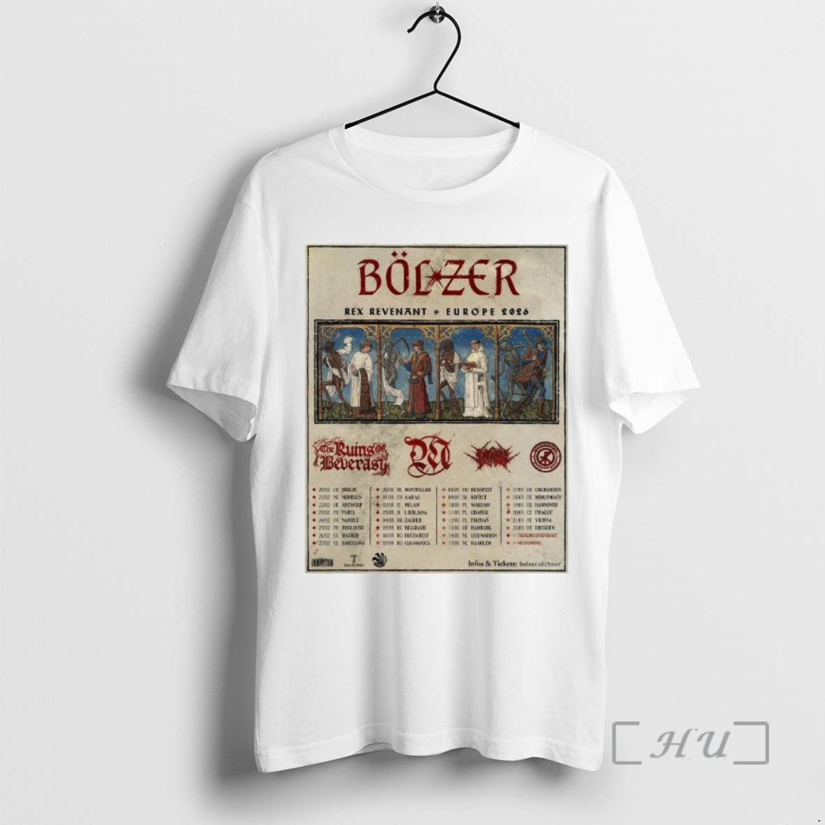 Trending Bolzer Rex Revenant European Tour 2026