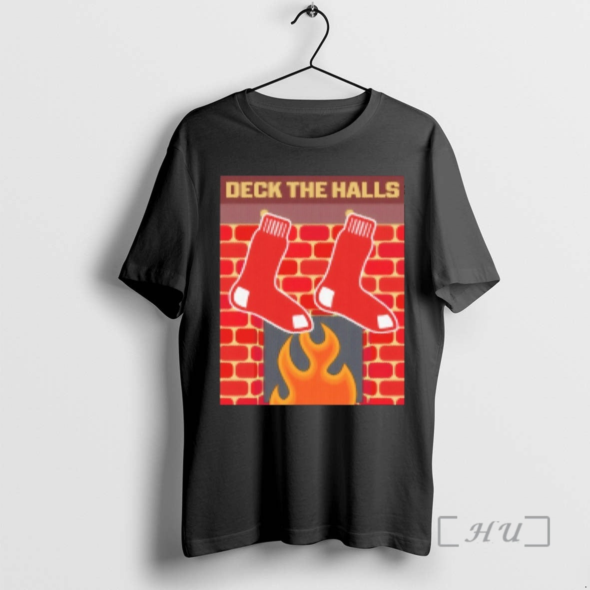 Trending Boston Red Sox Deck The Halls Ugly Christmas