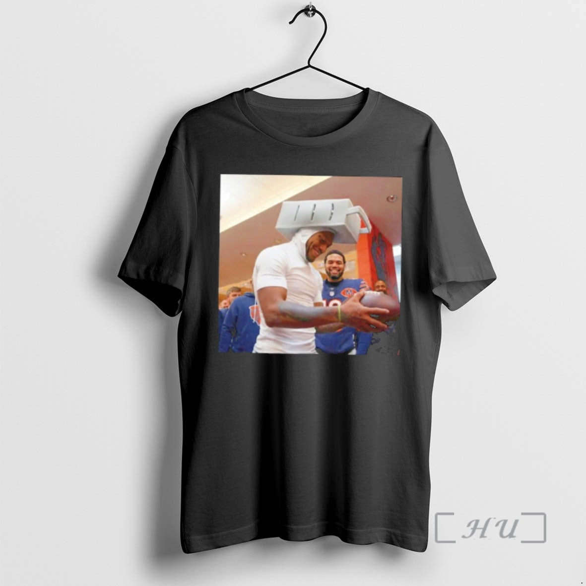 Trending Dj Moore Wore A Cheese Grater Hat