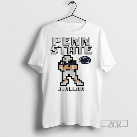 Trending Drew Allar Penn State Nittany Lions Football Retro Baller 8 Bit Style