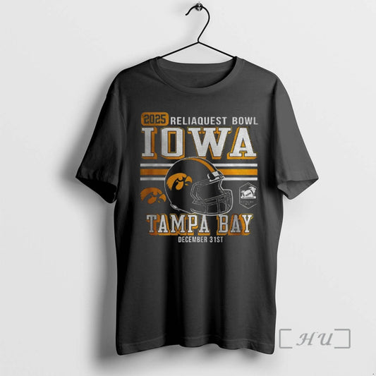 Trending Iowa Hawkeyes Football Reliaquest Bowl 2025 Tampa Bay December 31st Premium T Shirts Sweater