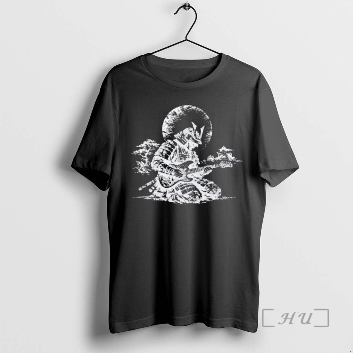 Trending Moonlit Samurai Playing Guitar