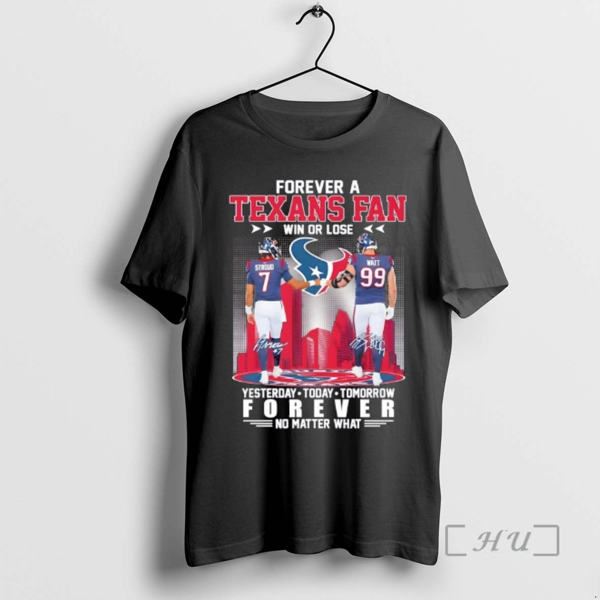 Trending Stroud Fist Bump Watt Forever A Houston Texans Fan Win Or Lose No Matter