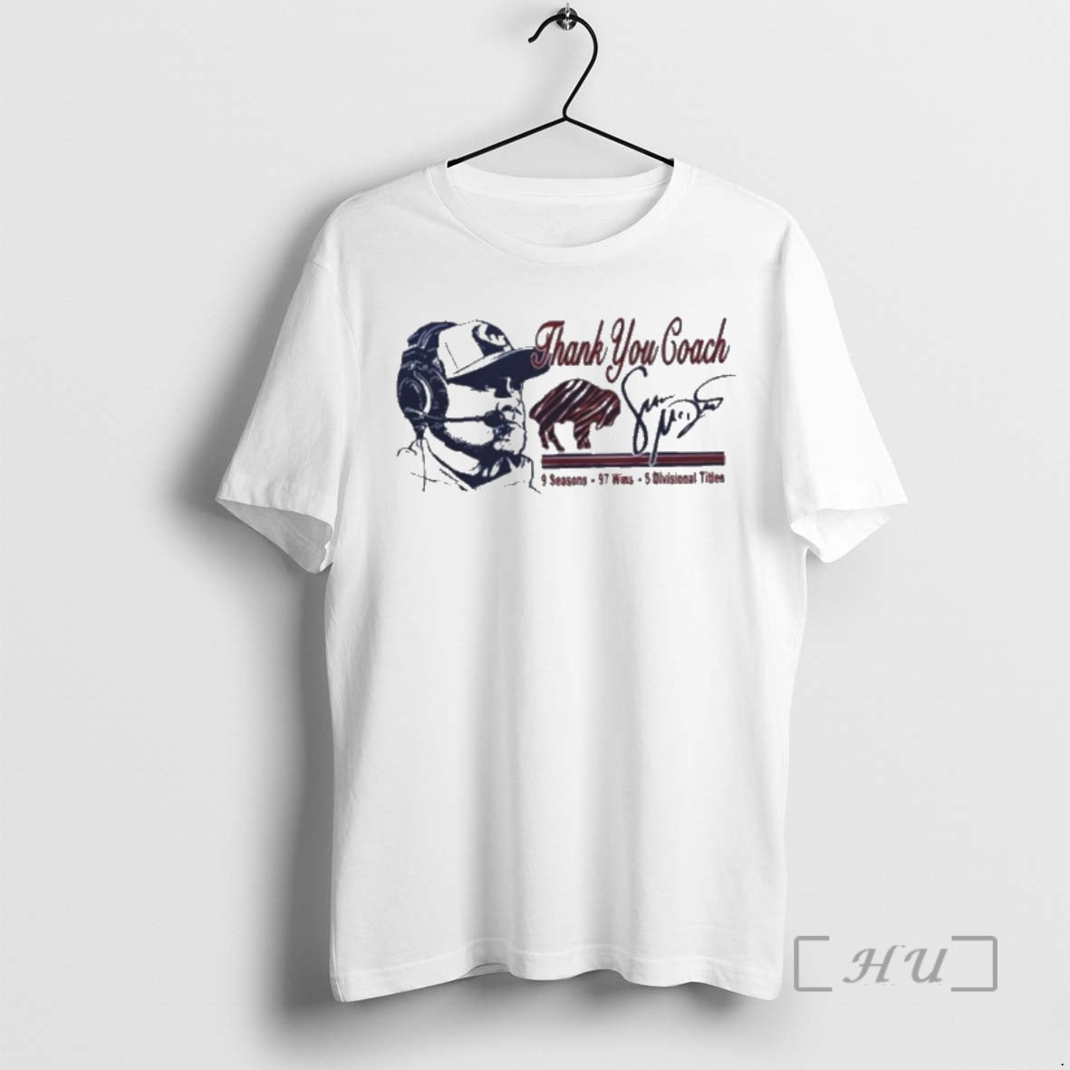 Trending Thank You Coach Sean Mcdermott 9 Seasons 97 Wins 5 Divisionals Titles Signature Premium