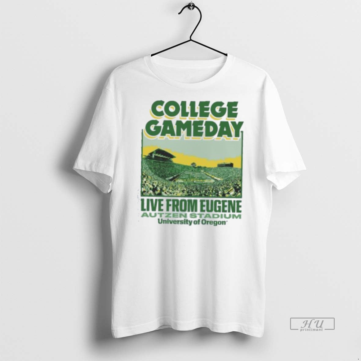 Trending University Of Oregon 2025 College Gameday Live From Eugene Autzen Stadium Graphic