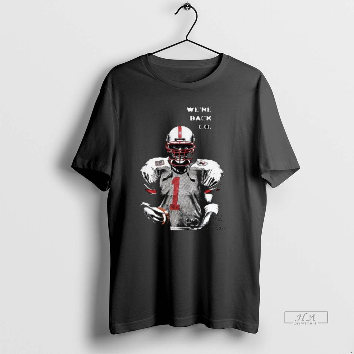 Trendy Football Player Number 1 Low Profile Were Back Colorado