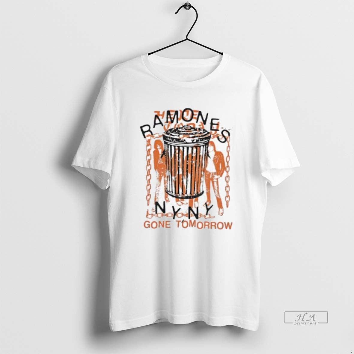 Trendy Ramones Nyny Gone Tomorrow Band Graphic