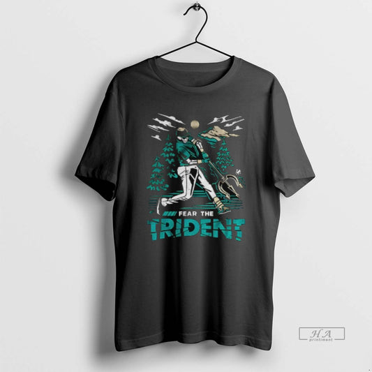 Trendy Seattle Mariners Skeleton Fear The Trident