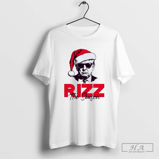 Trump Rizz The Season Santa Hat Christmas