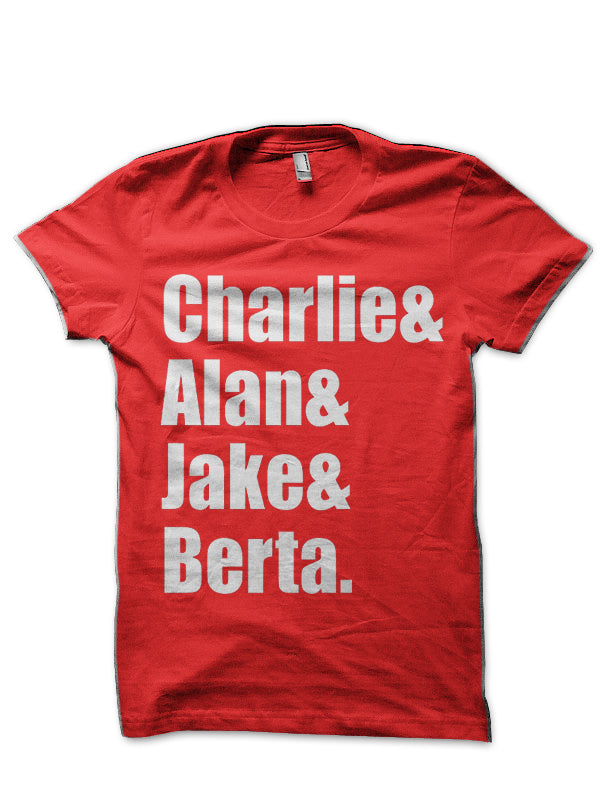 Two And A Half Men Cast T-Shirt