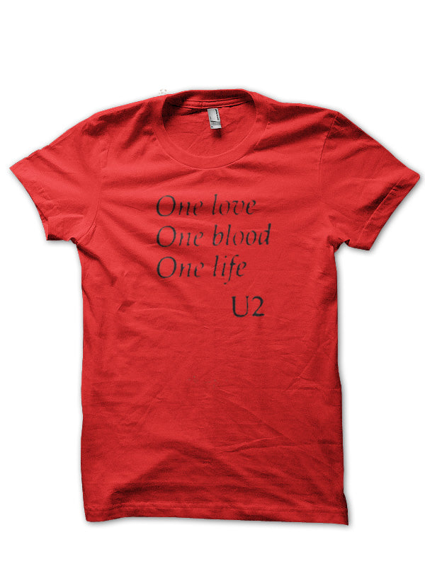 U2  Half Sleeve T-Shirt