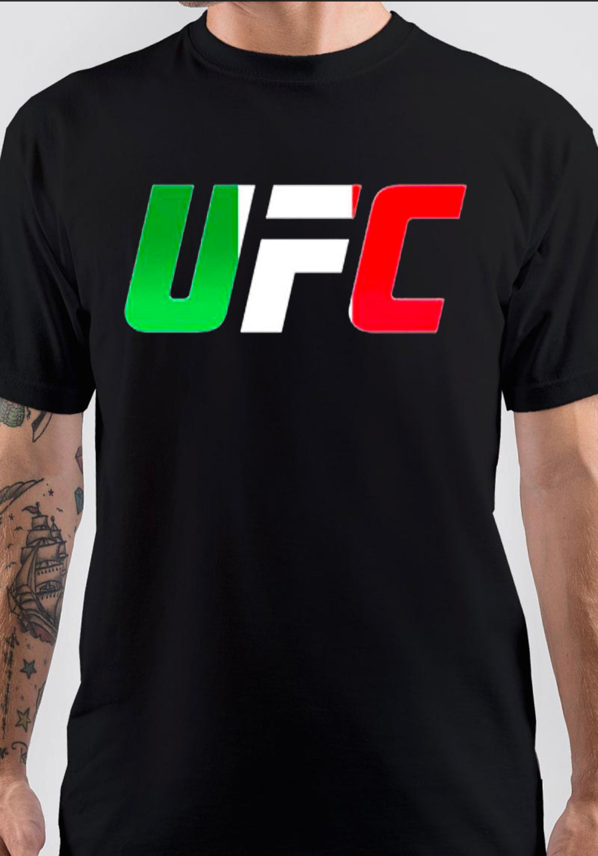 UFC ITALY COUNTRY LOGO T-SHIRT