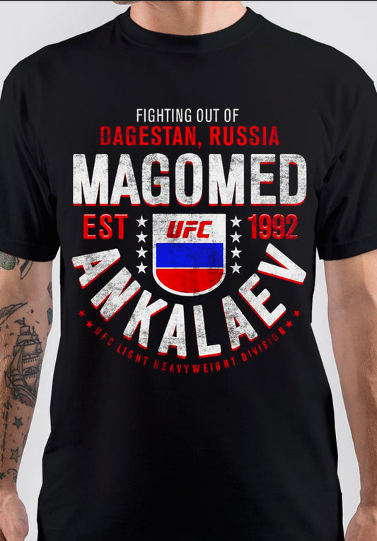 UFC MAGOMED ANKALAEV 1992 T-SHIRT