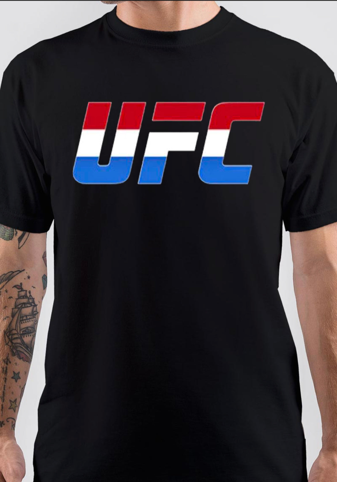 UFC NETHERLANDS COUNTRY LOGO T-SHIRT