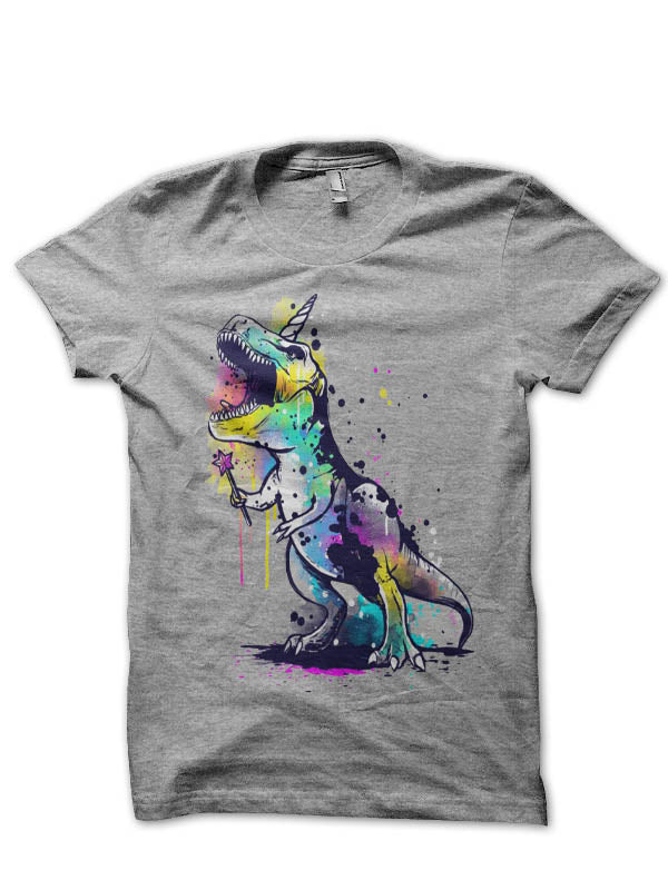 Unicornosaurus Rex Half Sleeve T-Shirt
