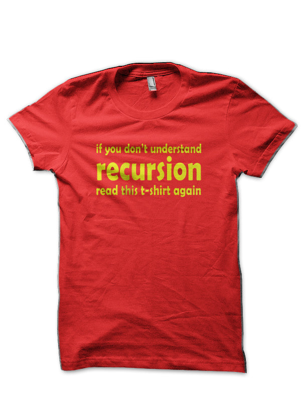 Understand Red T-Shirt