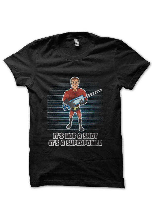 Vaccination Superhero T-Shirt
