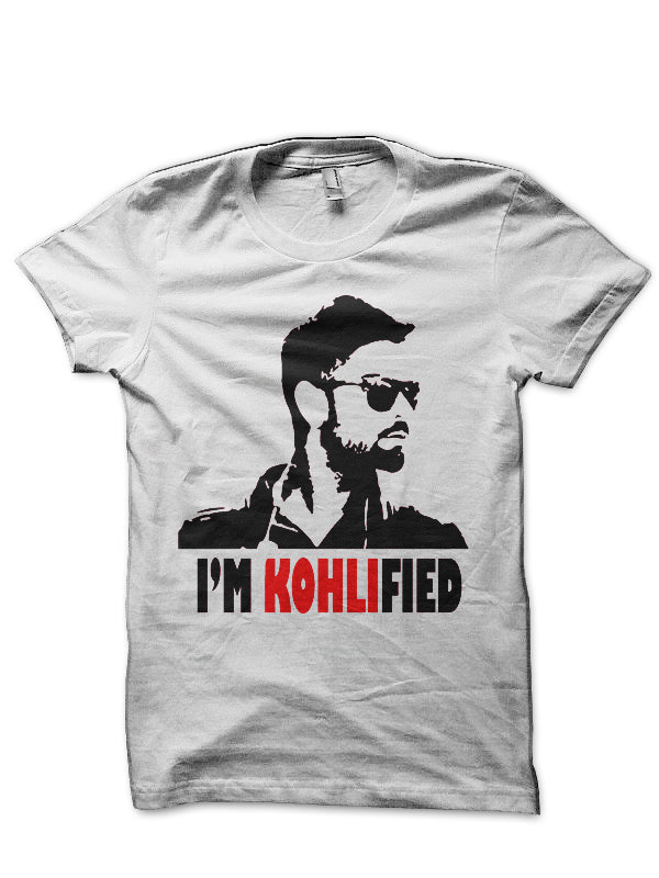 Virat Kohli White T-Shirt