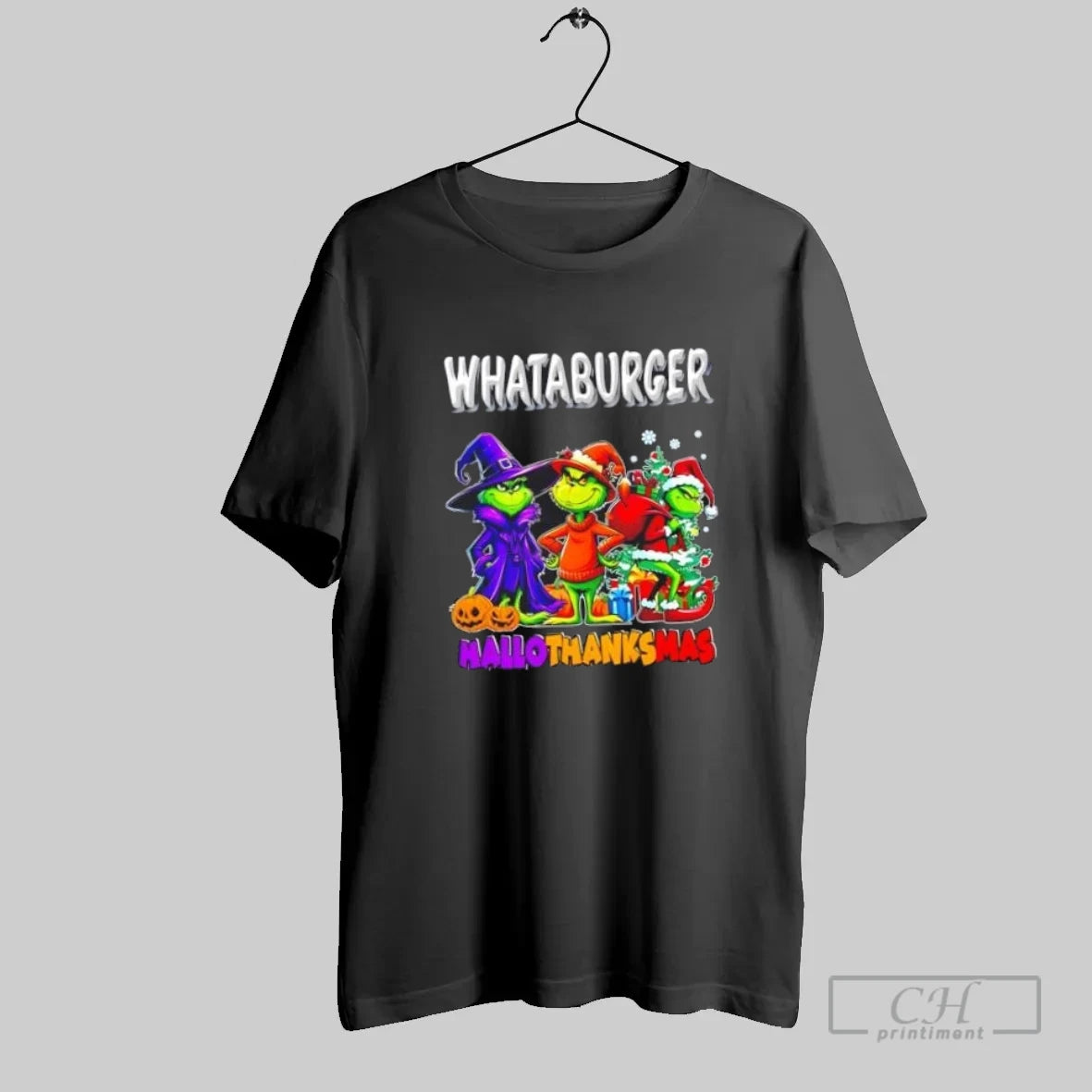 Whataburger X Grinch Happy Hallothanksmas