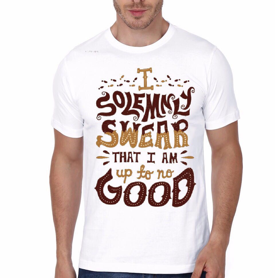 Swear White Tee