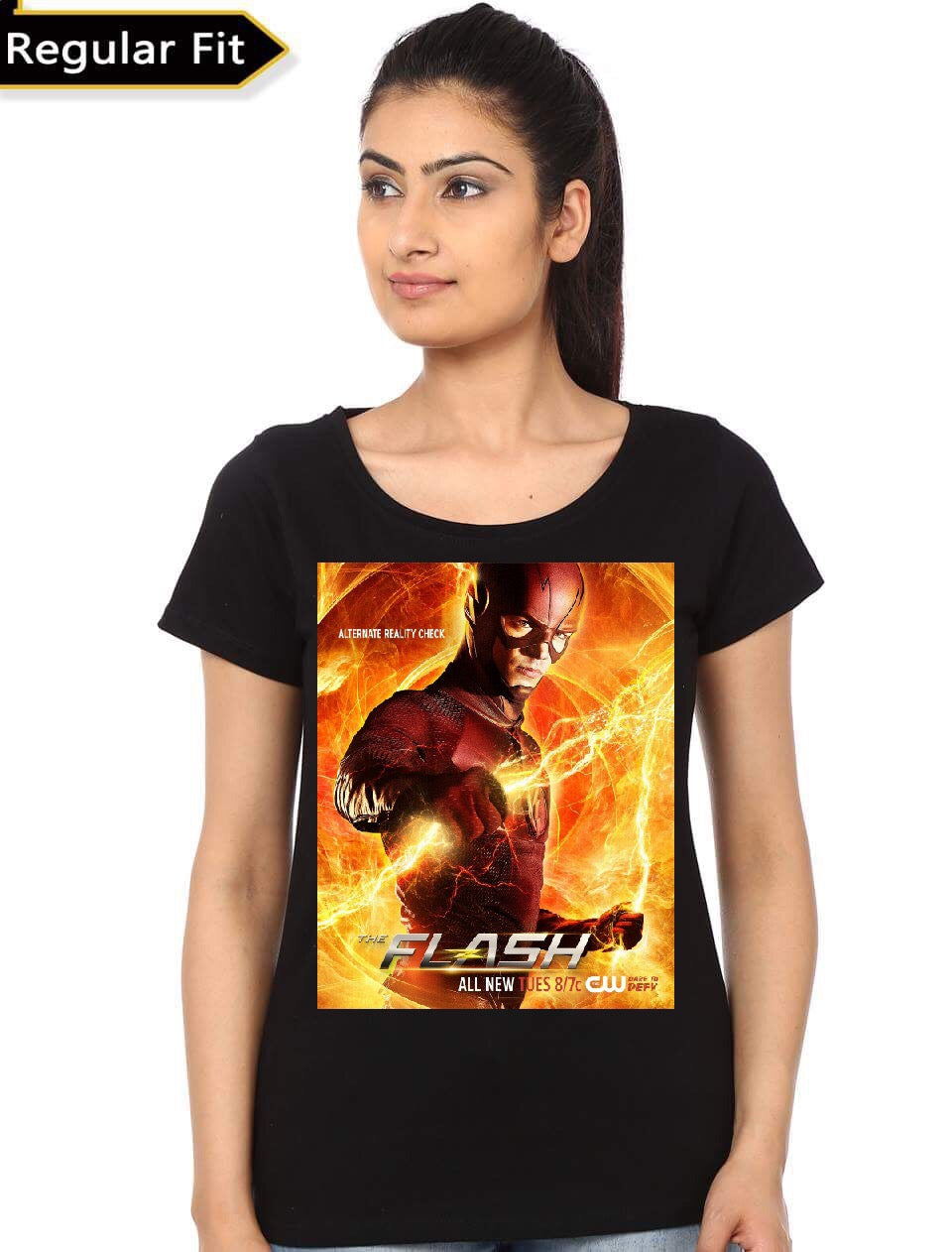 Flash Black Tee
