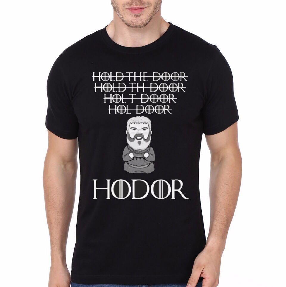 Hodor Black Tee