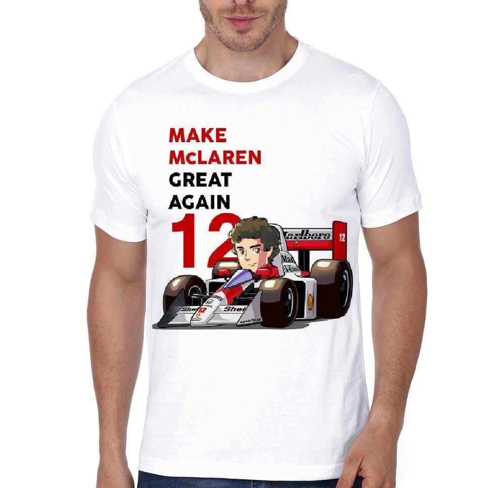 Make McLaren Great Again White T-Shirt