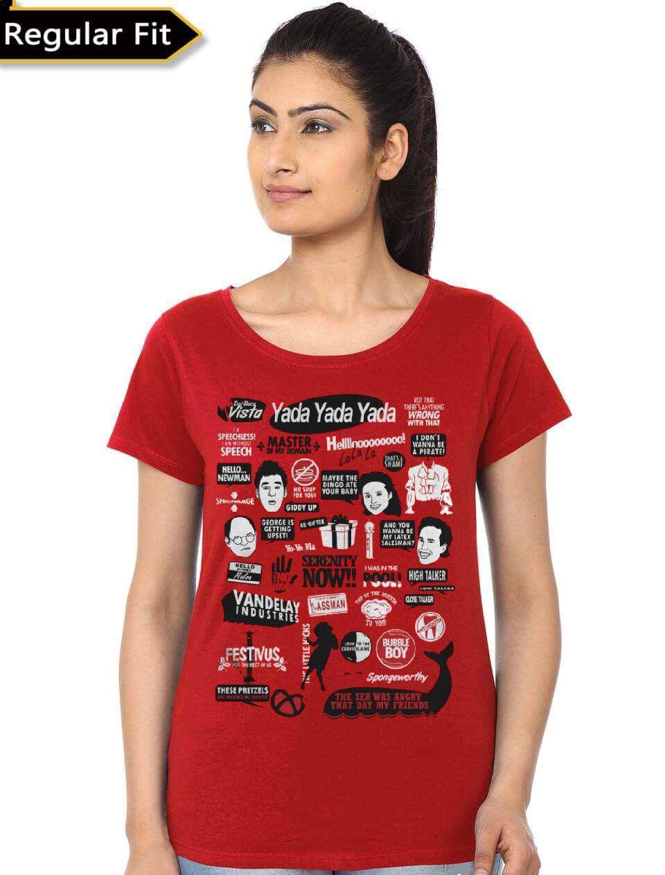 Seinfeld Red Girls T-Shirt