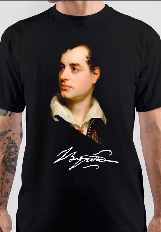 Lord Byron Black T-Shirt