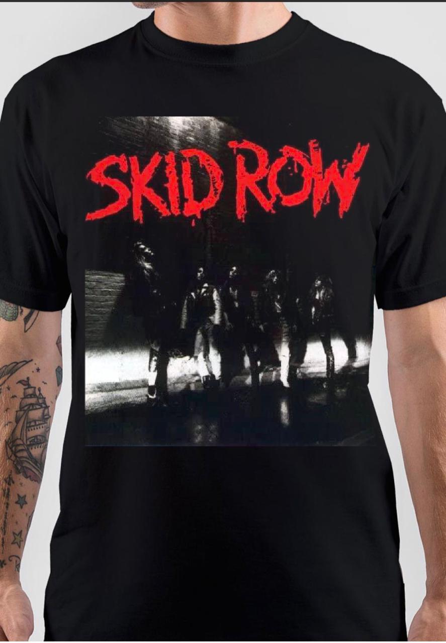 skid row new jersey 1986 T-Shirt