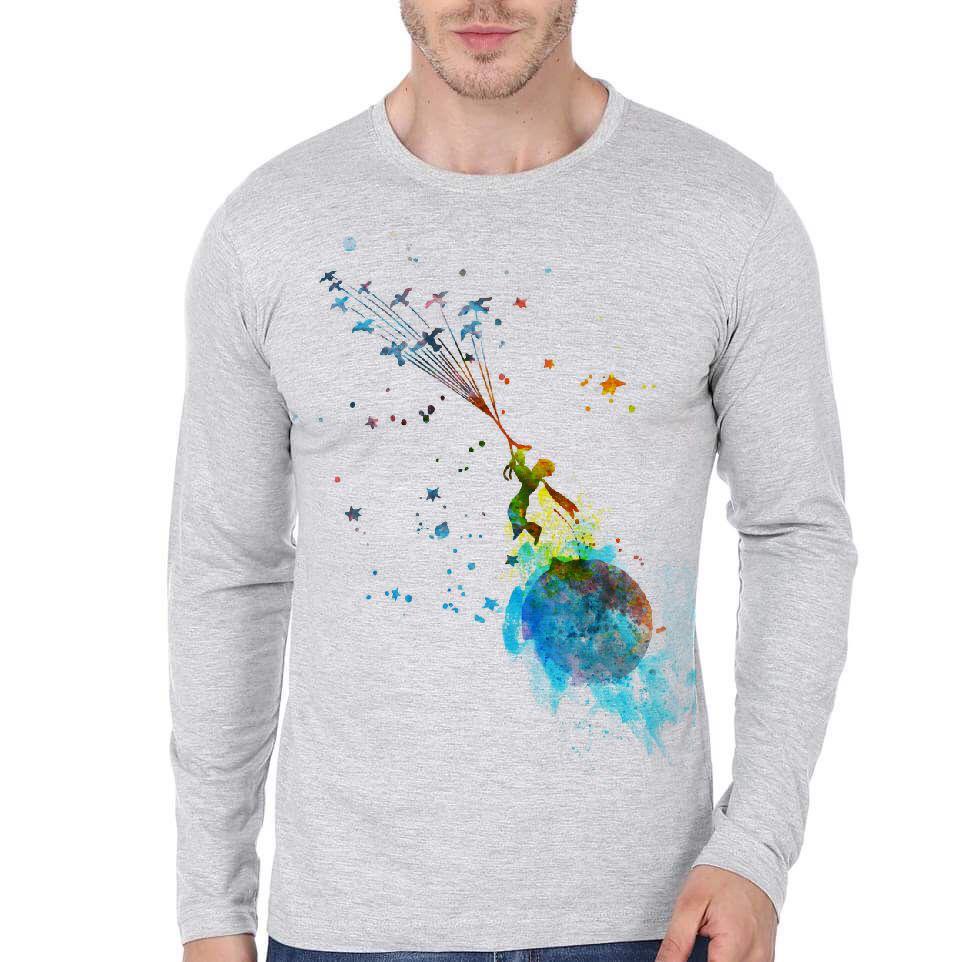 Little prince Watercolor full sleeve T-Shirt