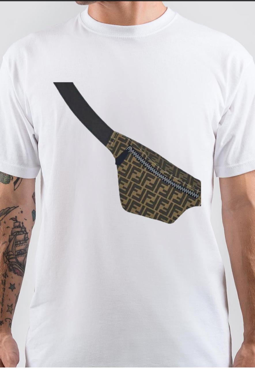 Fendi Belt Bag Print T-shirt