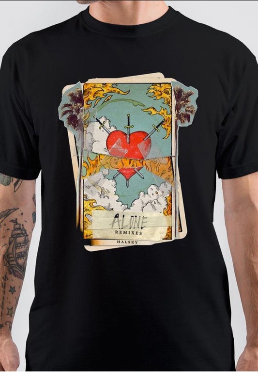 halsey alone ft big sean stefflon don T-Shirt
