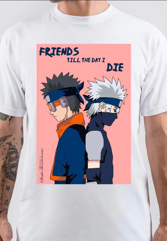 OBITO AND KAKASHI TSHIRT