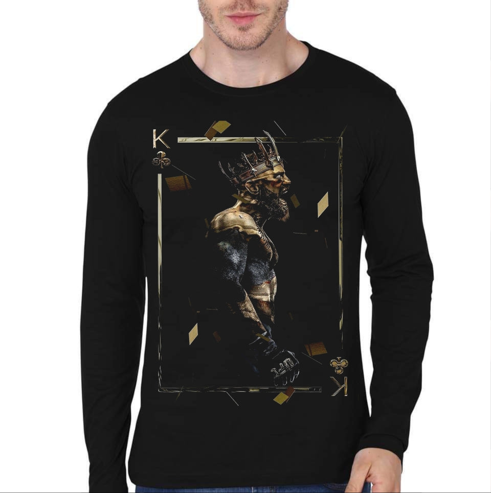 Mcgregor Bosslogic Full Sleeve Black T Shirt