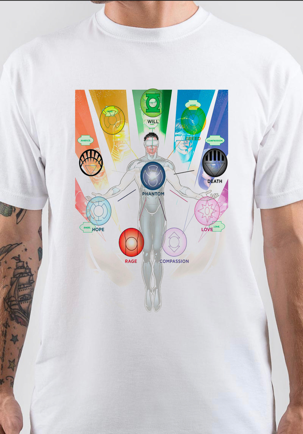 White Lantern Corps T-Shirt