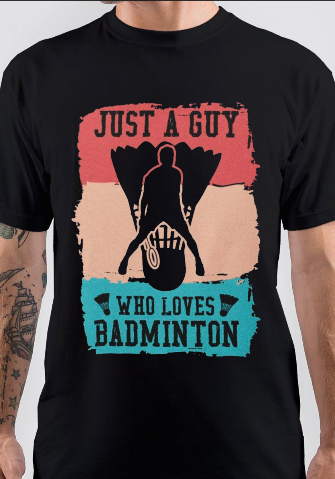 Who Loves Badminton T-Shirt
