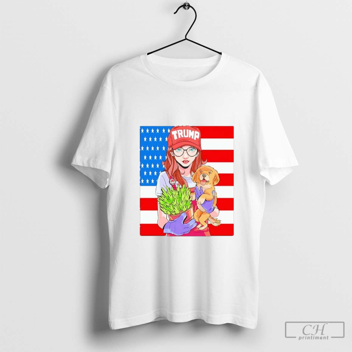 Yes Im A Trump Vote For Donald Trump 2024 Working Mom Gift Us Flag