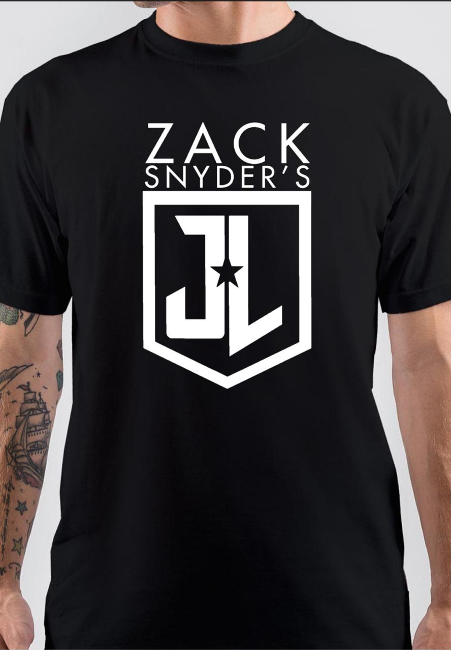 Zack Snyder’s Justice League Black T-Shirt