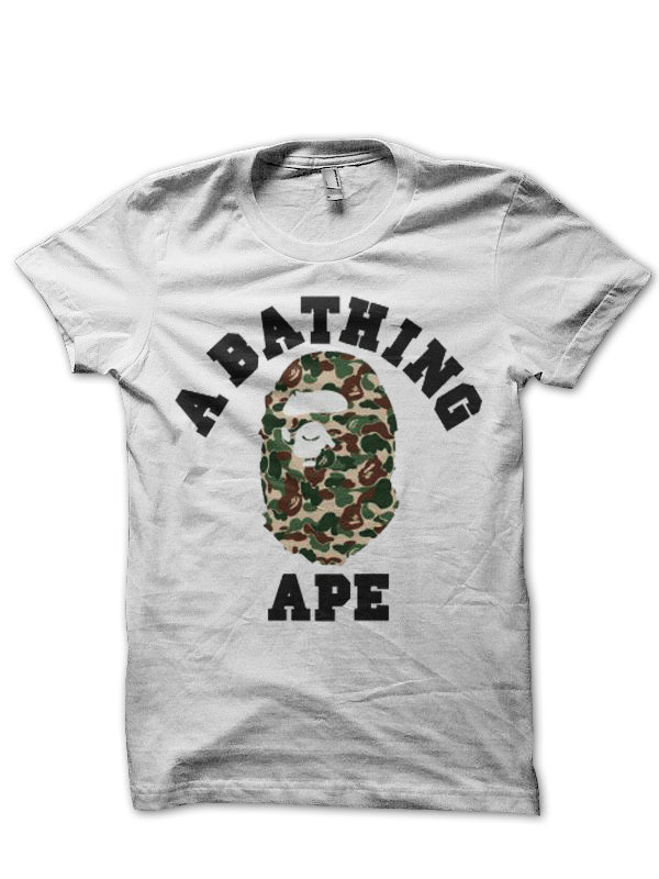 A Bathing Ape White T-Shirt