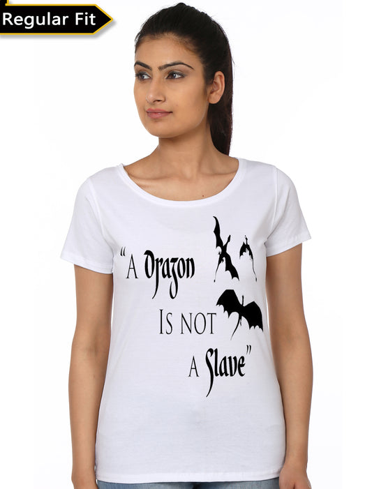 Game Of Thrones White Girls T-Shirt