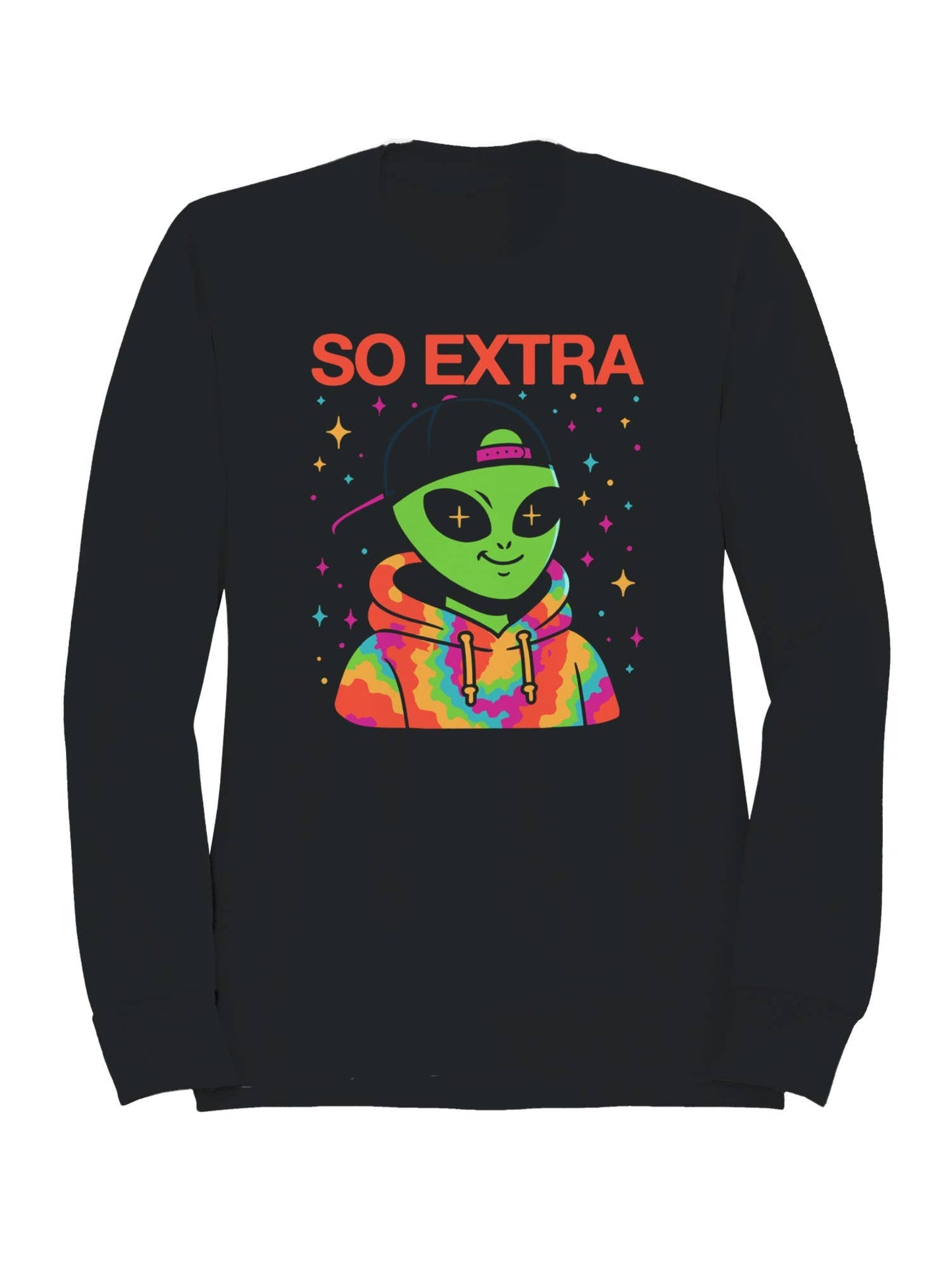 Alien "So Extra" Colorful Style Women's Sweatshirt
