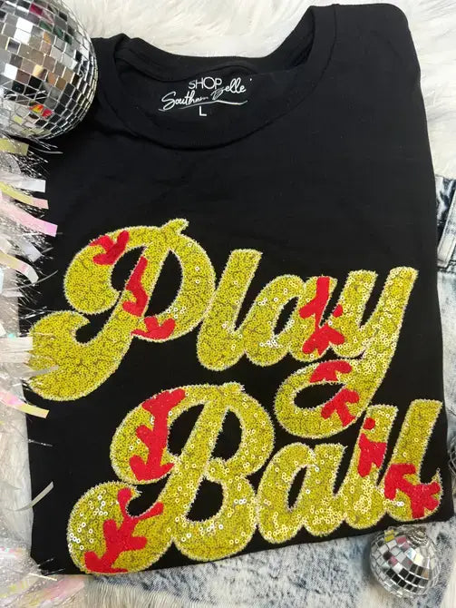 Play Ball Softball  Sweatshirt