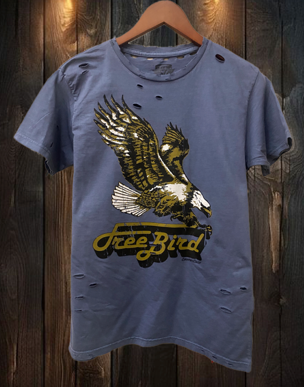 Free Bird 80's Vintage Distressed Og Concert Tee