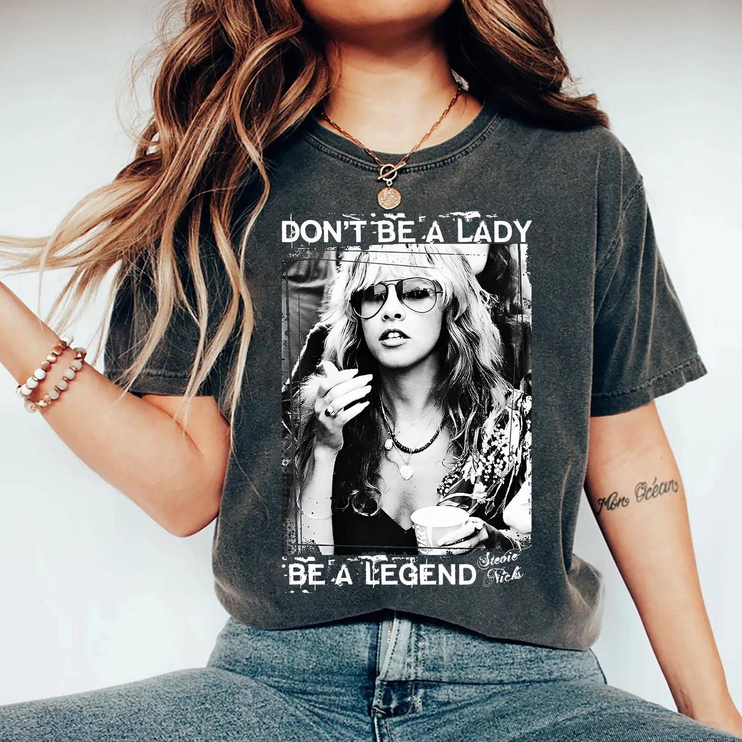 Ste-Vie Nicks Legend Crewneck Shirt