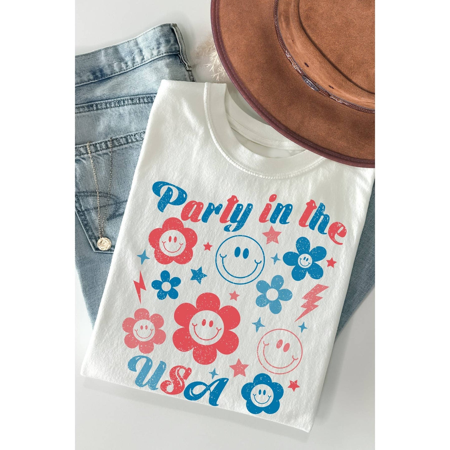 Party in the USA Short Sleeve T Shirt